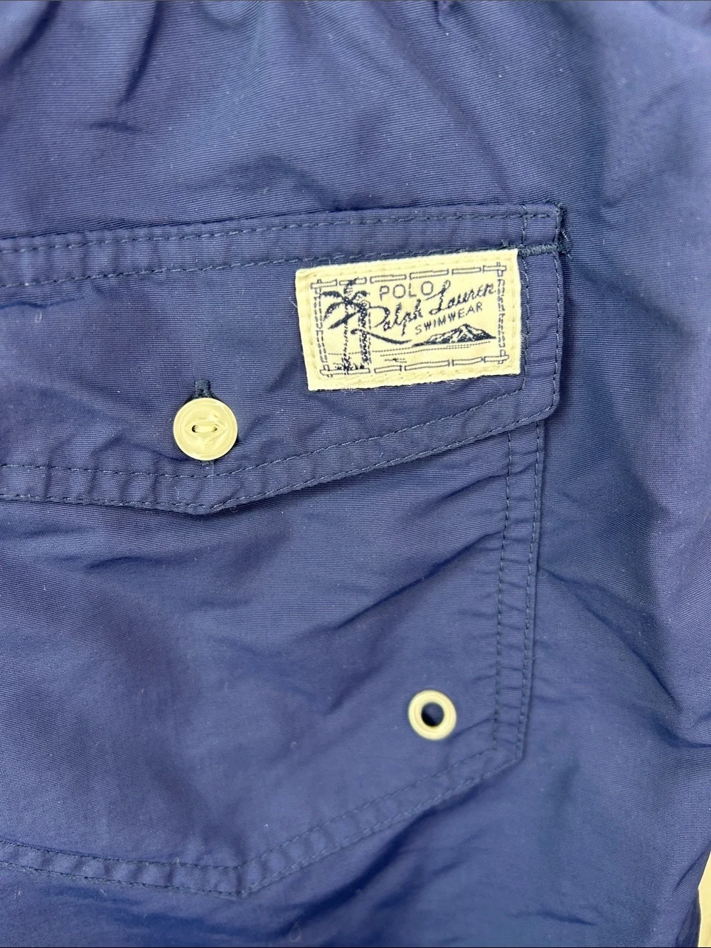 Polo Ralph Lauren Men’s Traveler Classic Newport Navy 5 3/4” Swim Trunk Shorts L